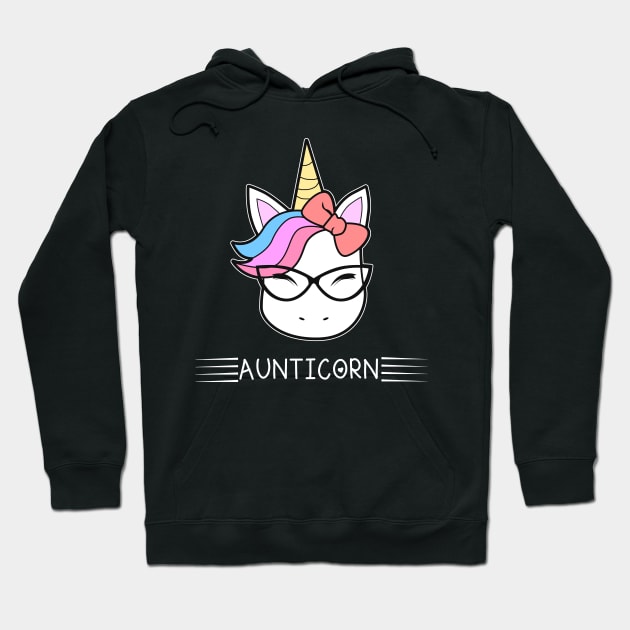 Aunticorn Aunt Unicorn Hoodie by Imutobi